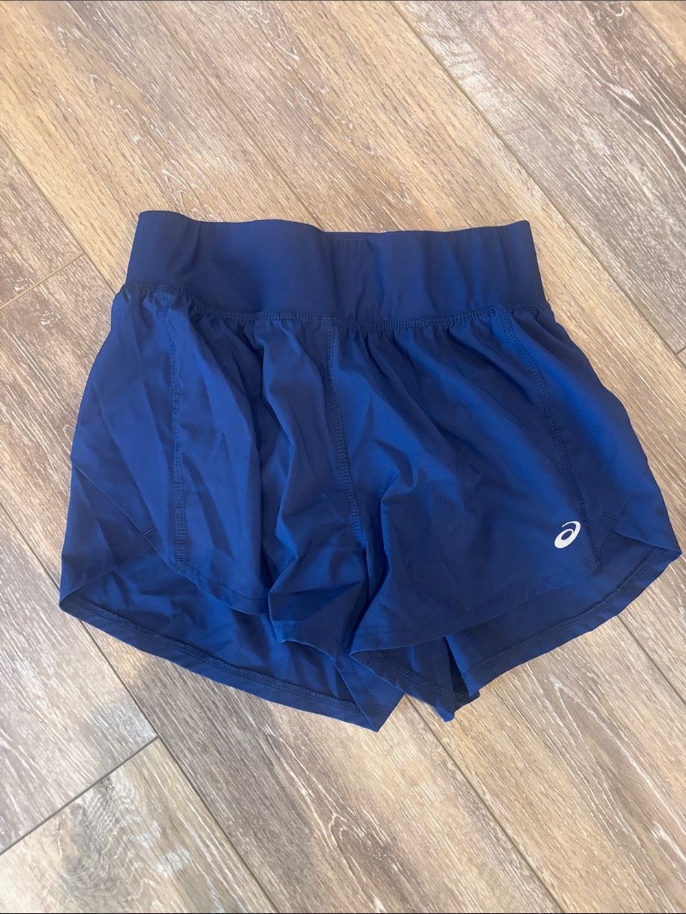 ASICS Women's Deep Navy Athletic Running Shorts